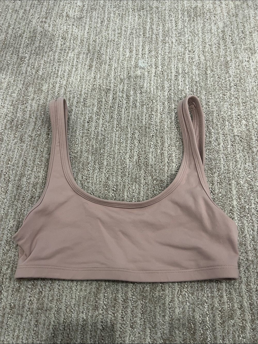 TNA Mauve Pink Scoop Sports Bralette